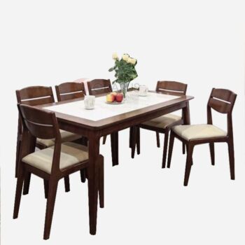 Bộ bàn đá âm 6 ghế