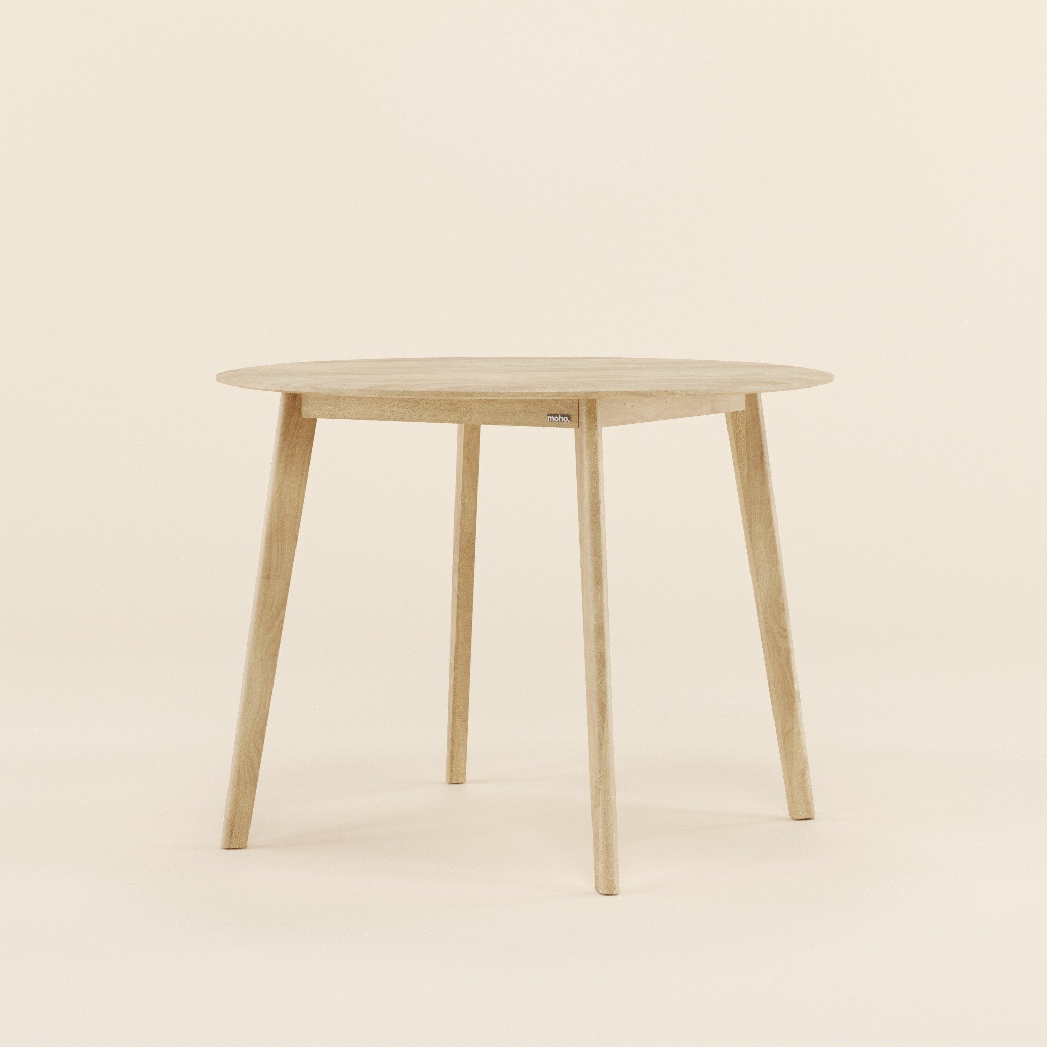 Bộ Bàn Ăn Tròn Oslo (Màu Tự Nhiên, 100)