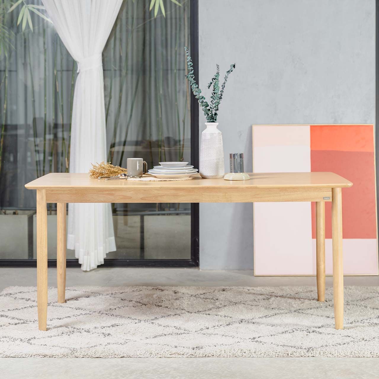 Bàn Ăn Gỗ  MILAN 901 Màu Gỗ