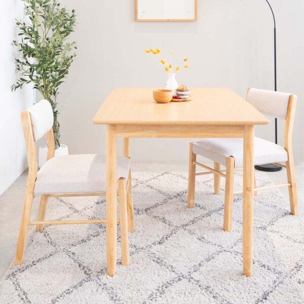 Bộ Bàn Ăn 4 Ghế Gỗ  MILAN 901 (1m25)