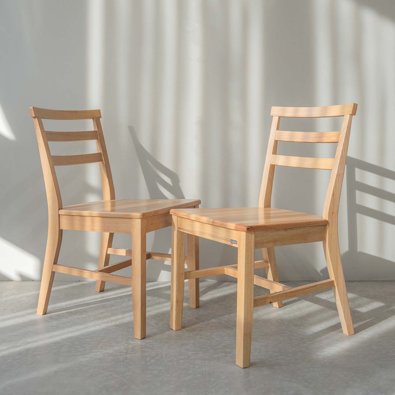 Ghế Ăn Gỗ Cao Su Tự Nhiên MALAGA 601