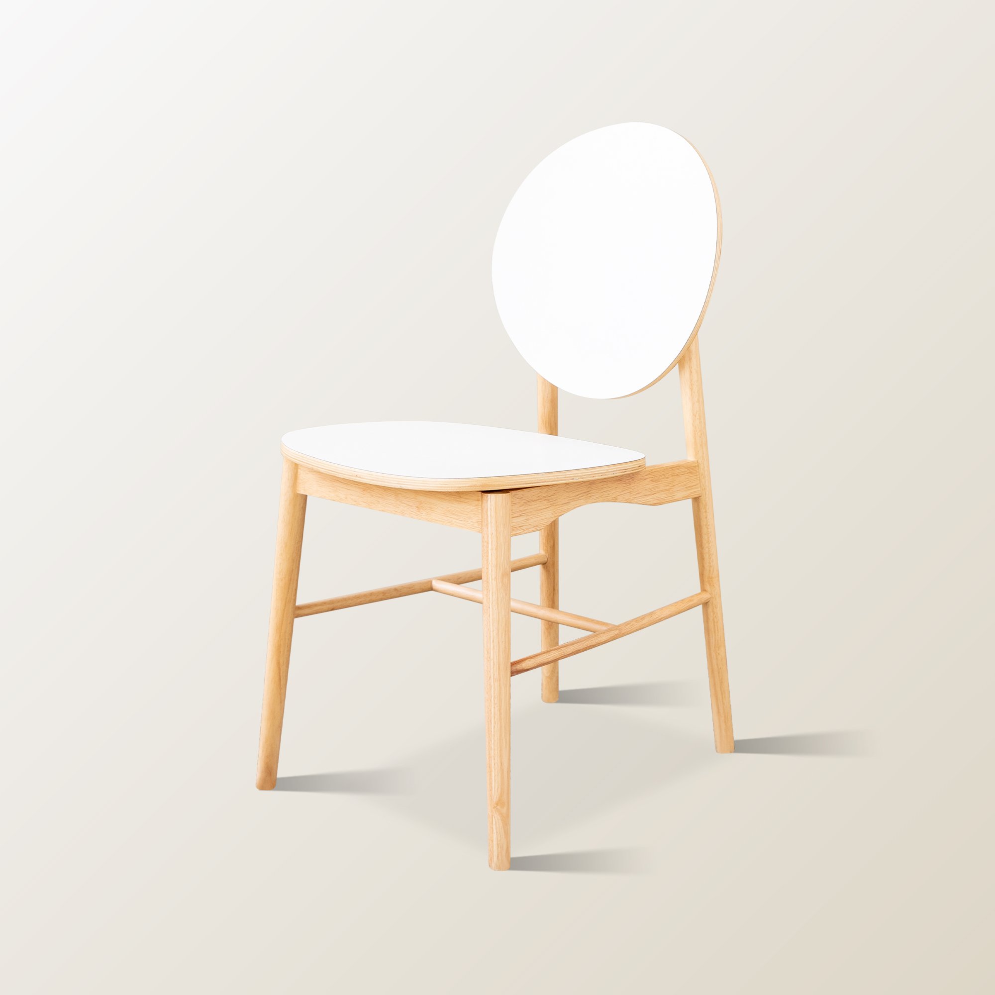 Ghế Ăn Gỗ Cao Su Tự Nhiên  VIBORG 601