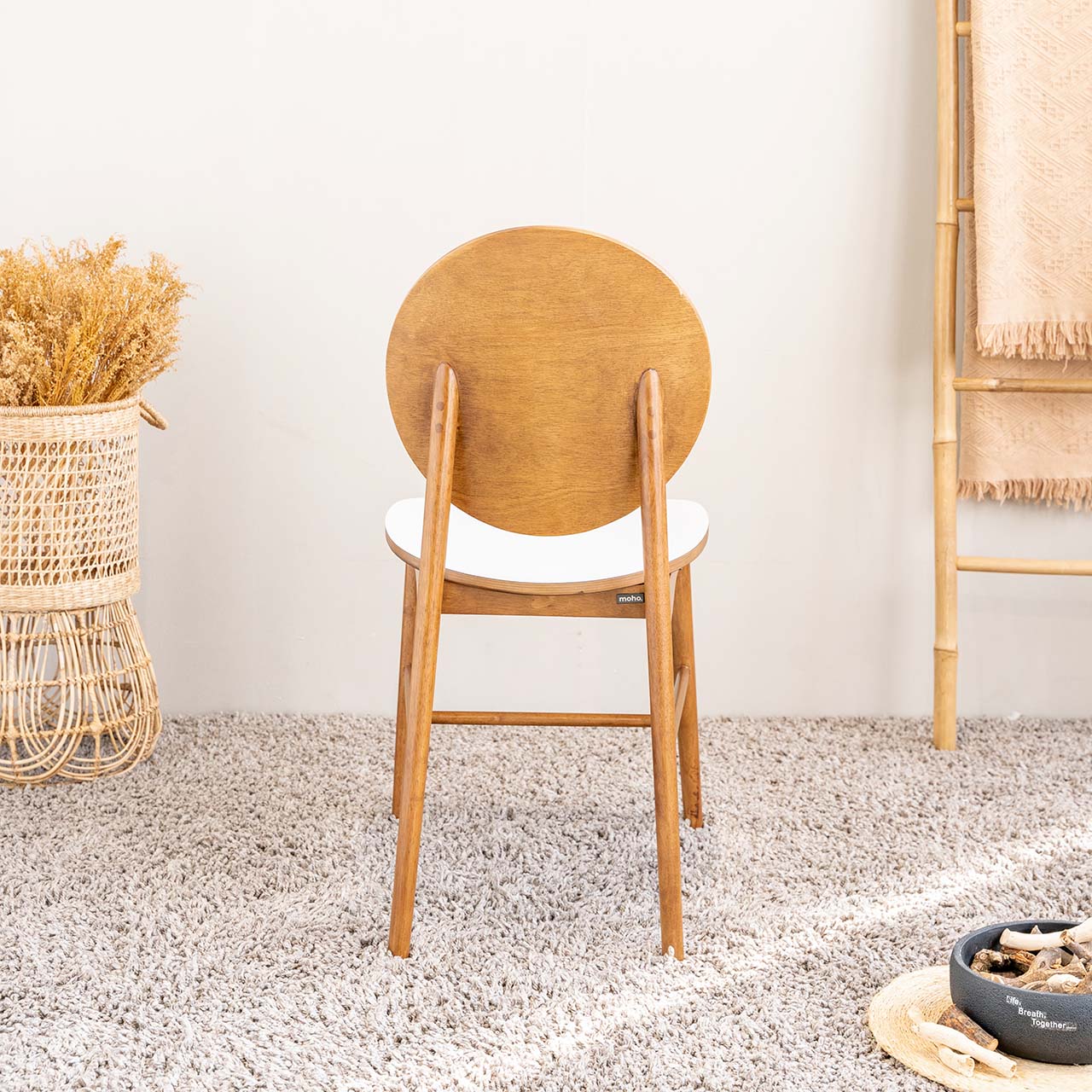 Ghế Ăn Gỗ Cao Su Tự Nhiên  VIBORG 601