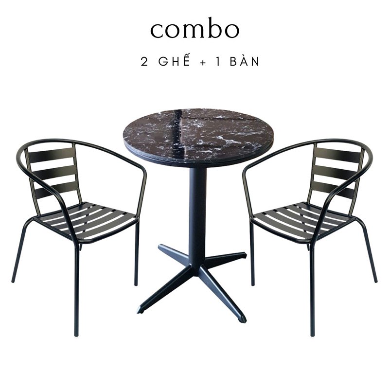 combo 2 ghế 1 bàn