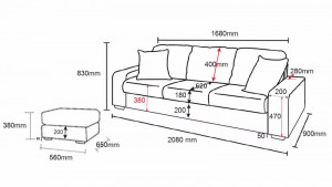 Tư vấn kích thước sofa phù hợp với từng khách hàng