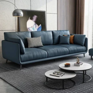 Ghế sofa văng đệm da V54