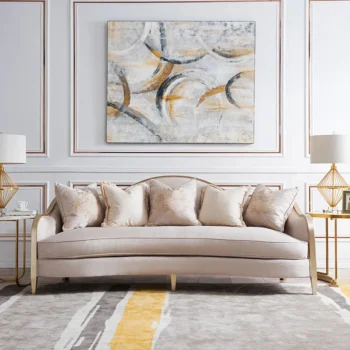 Ghế sofa văng cao cấp tân cổ điển V46