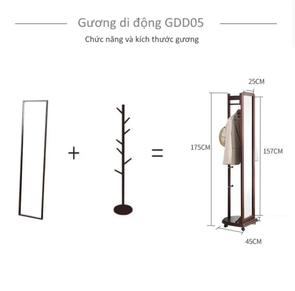 Gương di động GDD05 (KG12)