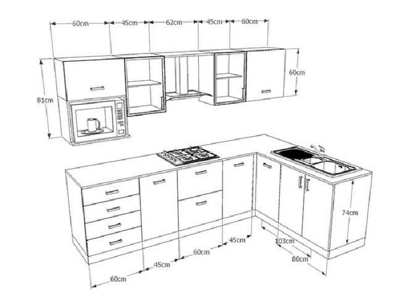 tiêu chuẩn kích thước bản vẽ chữ l