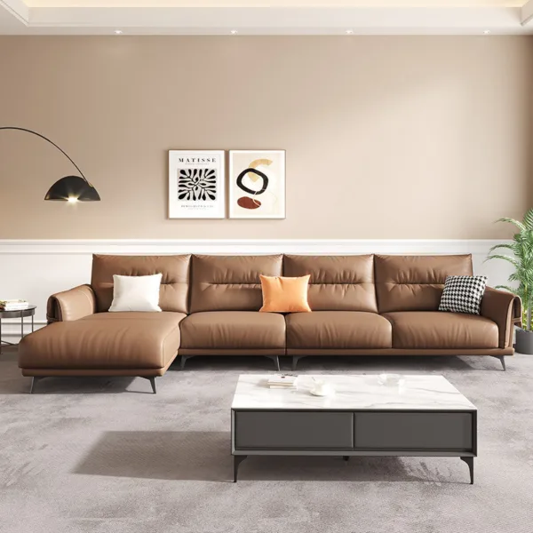 Sofa da bò thật Mastrotto Hung GO Calista (L41)