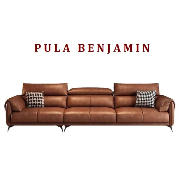 Sofa da cao cấp chống cháy Hung GO Benjamin (V69)