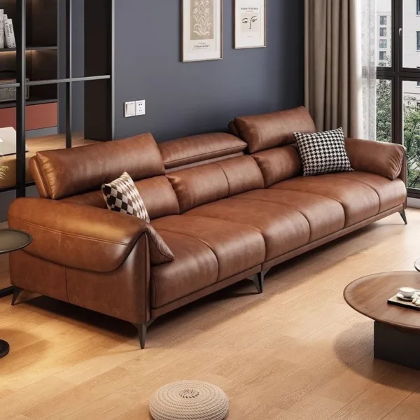 Sofa da cao cấp chống cháy Hung GO Benjamin (V69)