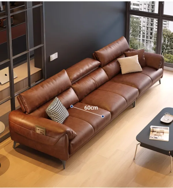 Sofa da cao cấp chống cháy Hung GO Benjamin (V69)