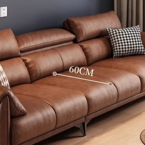 Sofa da cao cấp chống cháy Hung GO Benjamin (V69)