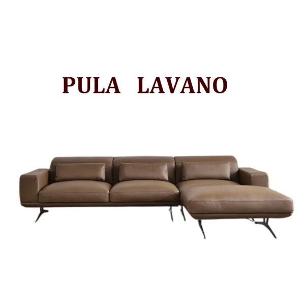 Sofa da cao cấp chống trầy xước Hung GO Lavano (L38)