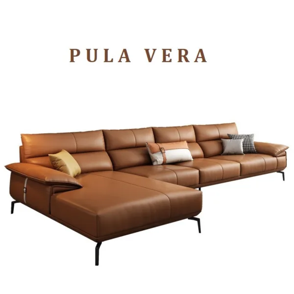 Sofa da nhập khẩu cao cấp Hung GO Vera (L42)