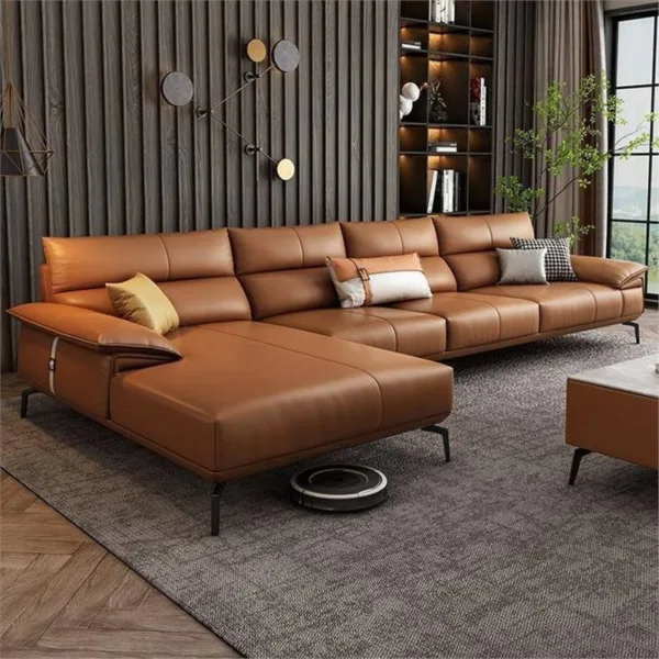 Sofa da nhập khẩu cao cấp Hung GO Vera (L42)