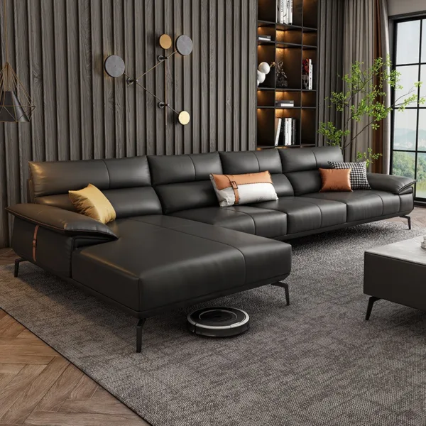 Sofa da nhập khẩu cao cấp Hung GO Vera (L42)