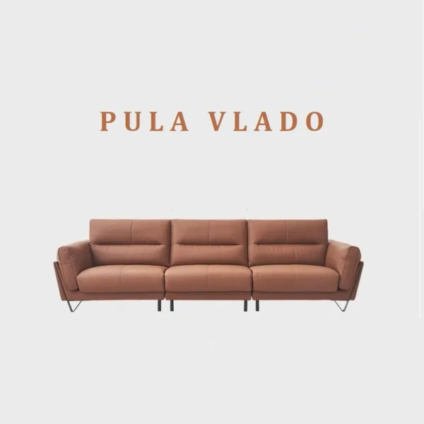 Sofa da thật Italy cao cấp Hung GO Vlado (V72)