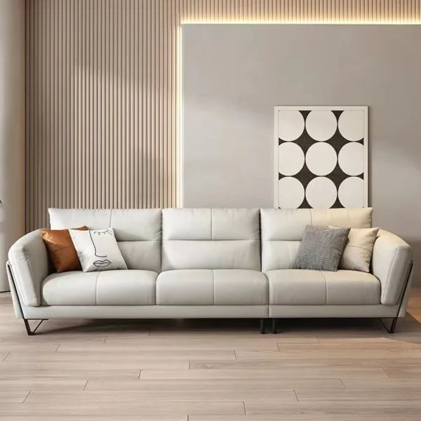 Sofa da thật Italy cao cấp Hung GO Vlado (V72)