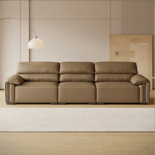 Sofa da thật phong cách Ý Hung GO Nouvola (V75)