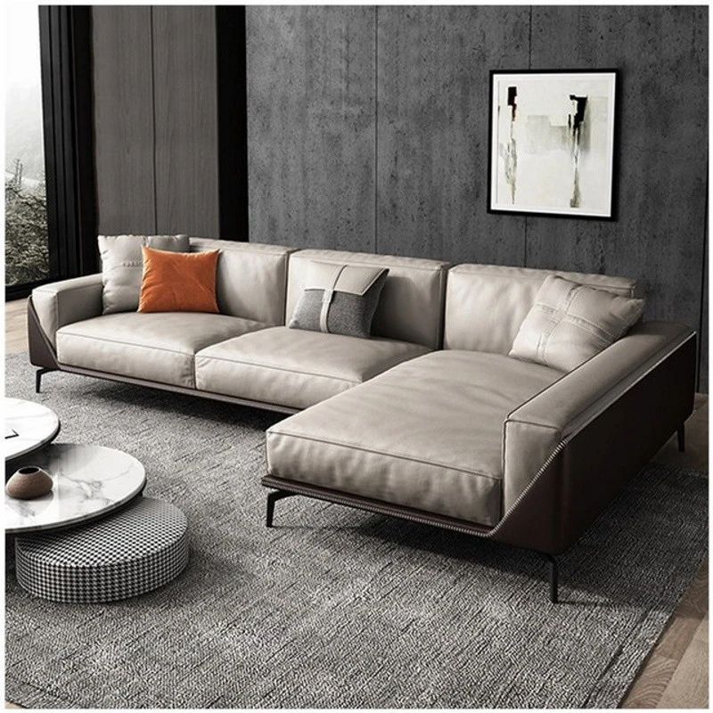 Ghế sofa góc đệm bằng sắt L28