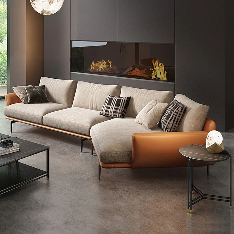 Sofa góc đệm cong L30