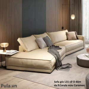 Sofa góc đệm cong L31