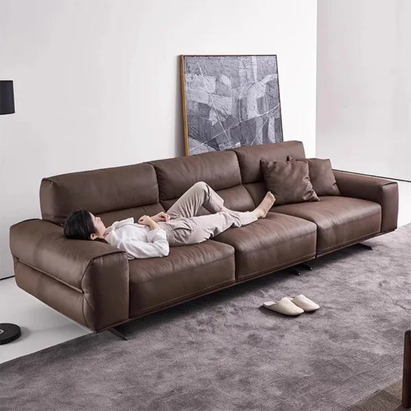 Sofa văng da bò Mastrotto cao cấp Hung GO Alita (V78)