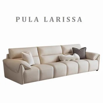 Sofa văng da bò Ý hiện đại Hung GO Larissa (V86)