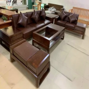 Bộ sofa gỗ Hung GO SG01