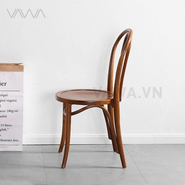 Ghế ăn ghế cafe gỗ Thonet tròn