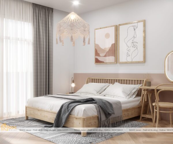 Giường Rustic - Hình ảnh 3