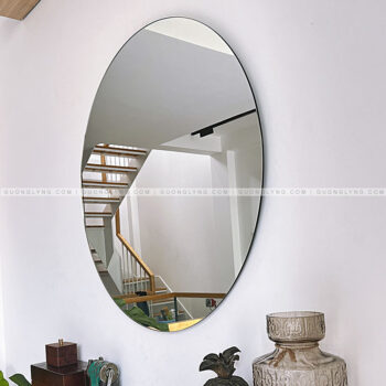 Gương tròn tràn viền