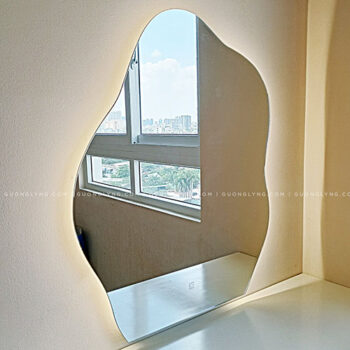 Gương bàn phấn, phòng tắm – đèn led