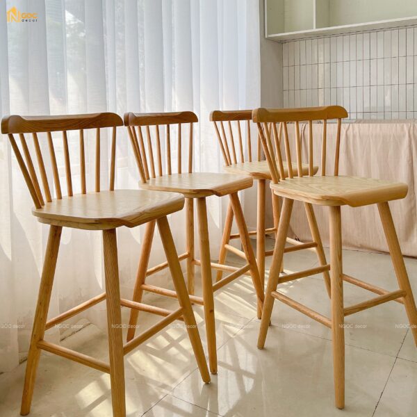 Ghế bar 8 nan - Hình ảnh 3