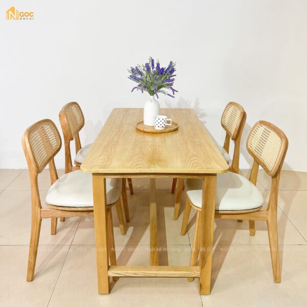 BỘ BÀN ĂN LEG 1M4 – M1 - Hình ảnh 4