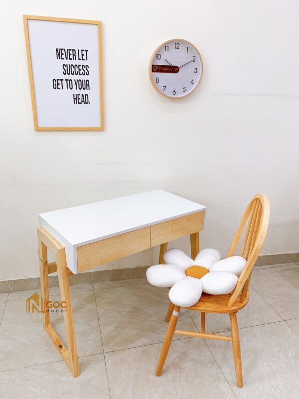 Bàn trắng, hộc tủ gỗ - Hình ảnh 4
