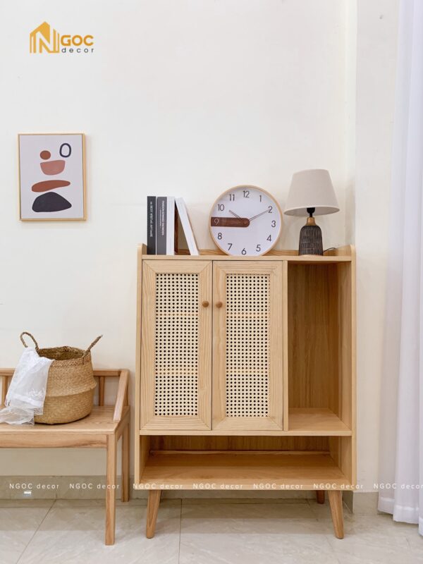 TỦ GIÀY 2 HỘC TRỐNG - Hình ảnh 3