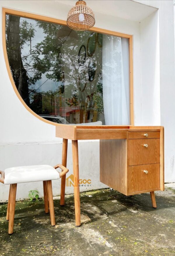 Bàn trang điểm 3 hộc kéo M3 - Hình ảnh 3