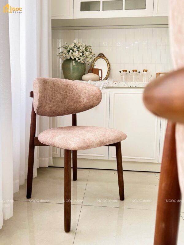 BỘ BÀN COLUMN TRẮNG PHỐI GHẾ OLEANDRO - Hình ảnh 4