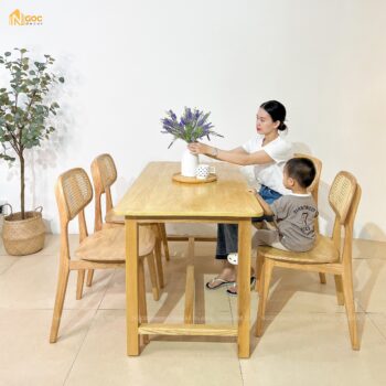 BỘ BÀN ĂN LEG 1M4 – M1