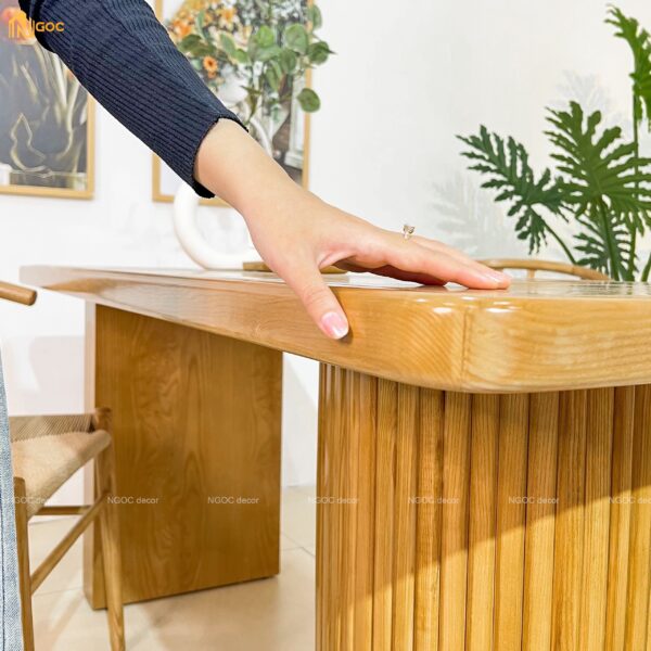 BỘ BÀN ĂN COLUMN CHÂN TRỤ ĐƠN - Hình ảnh 3