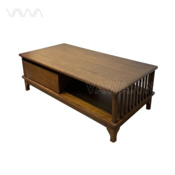 Bàn trà sofa nan gỗ Wabi Sabi