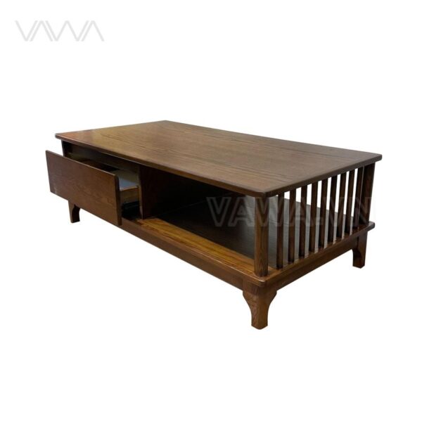Bàn trà sofa nan gỗ Wabi Sabi