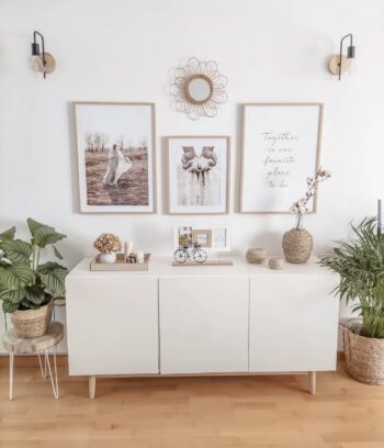 Tủ trắng tối giản