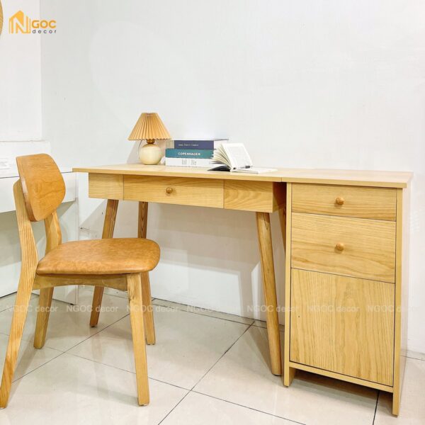 BÀN LÀM VIỆC + HỘC TỦ LƯU TRỮ - Hình ảnh 4