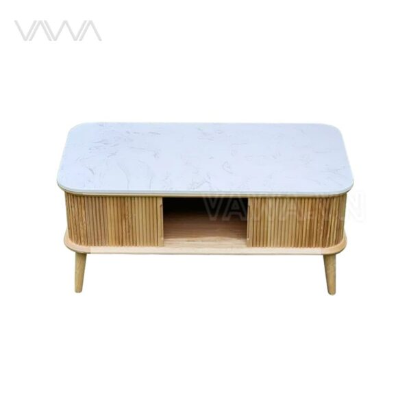 Bàn trà sofa nan gỗ Watabi