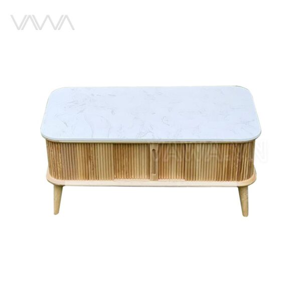 Bàn trà sofa nan gỗ Watabi