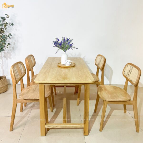BỘ BÀN ĂN LEG 1M4 – M1 - Hình ảnh 6